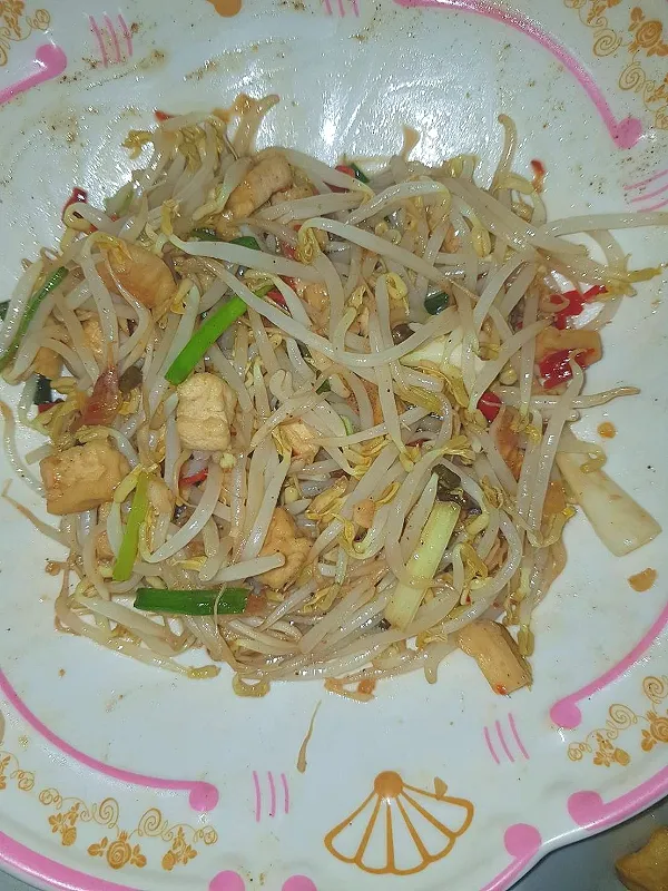 stir fry bean sprouts with tofu|patlovestocookさん