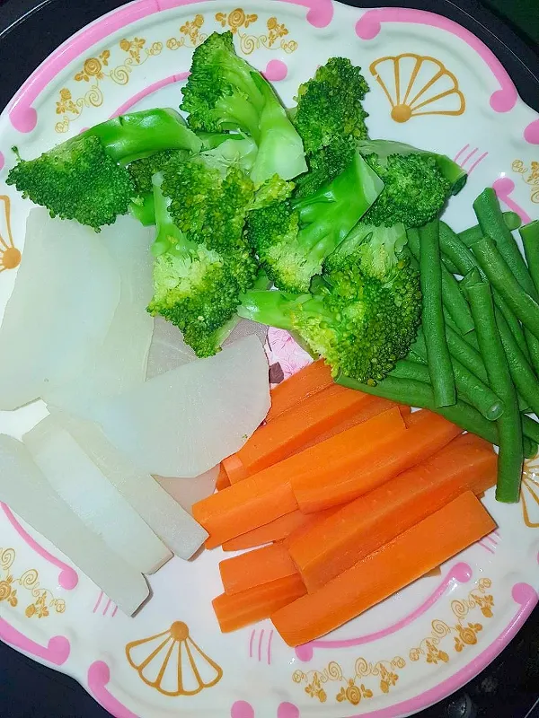 boiled vegetables🥦🥕|patlovestocookさん