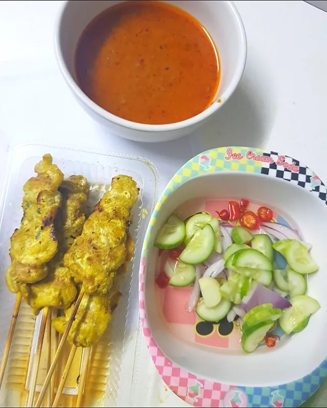 Snapdishの料理写真:pork satay|patlovestocookさん