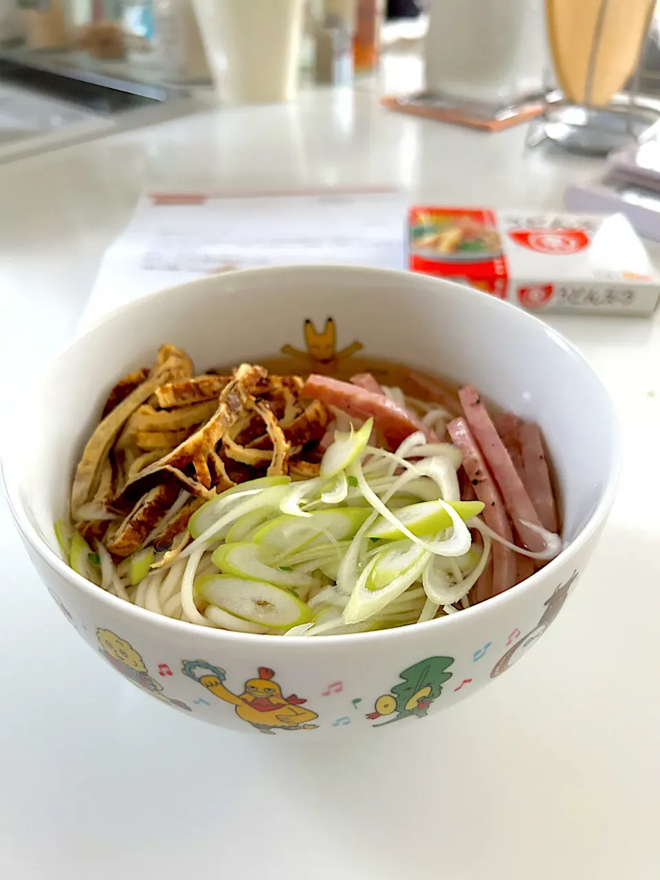 ヒガシマルさんのうどんスープでうどん|ナガマンさん