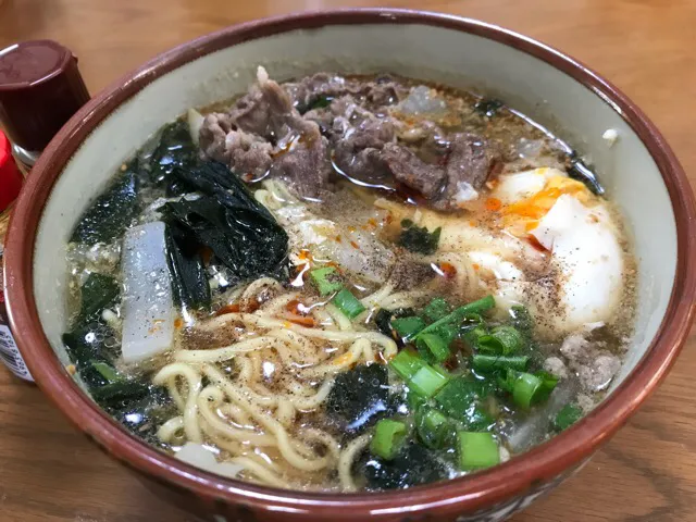 これ絶対うまいやつ🍜、香味ねぎ塩味❗️(๑･̑◡･̑๑)✨|サソリさん