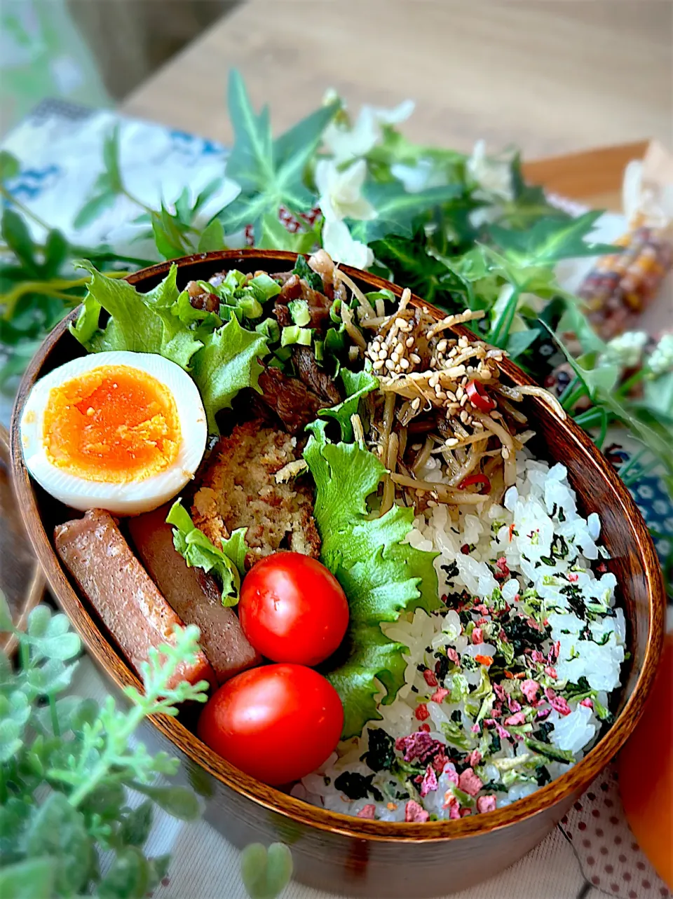 残り物でごめんなさい🙏お弁当🍱|みゆきさん