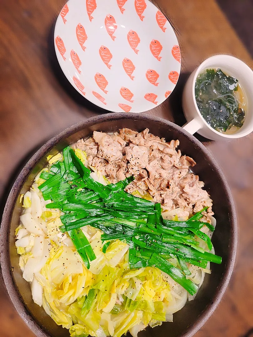 フライパンで焼肉鍋！|あかねーさんさん