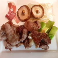 Snapdishの料理写真:牛肉！|まみさん