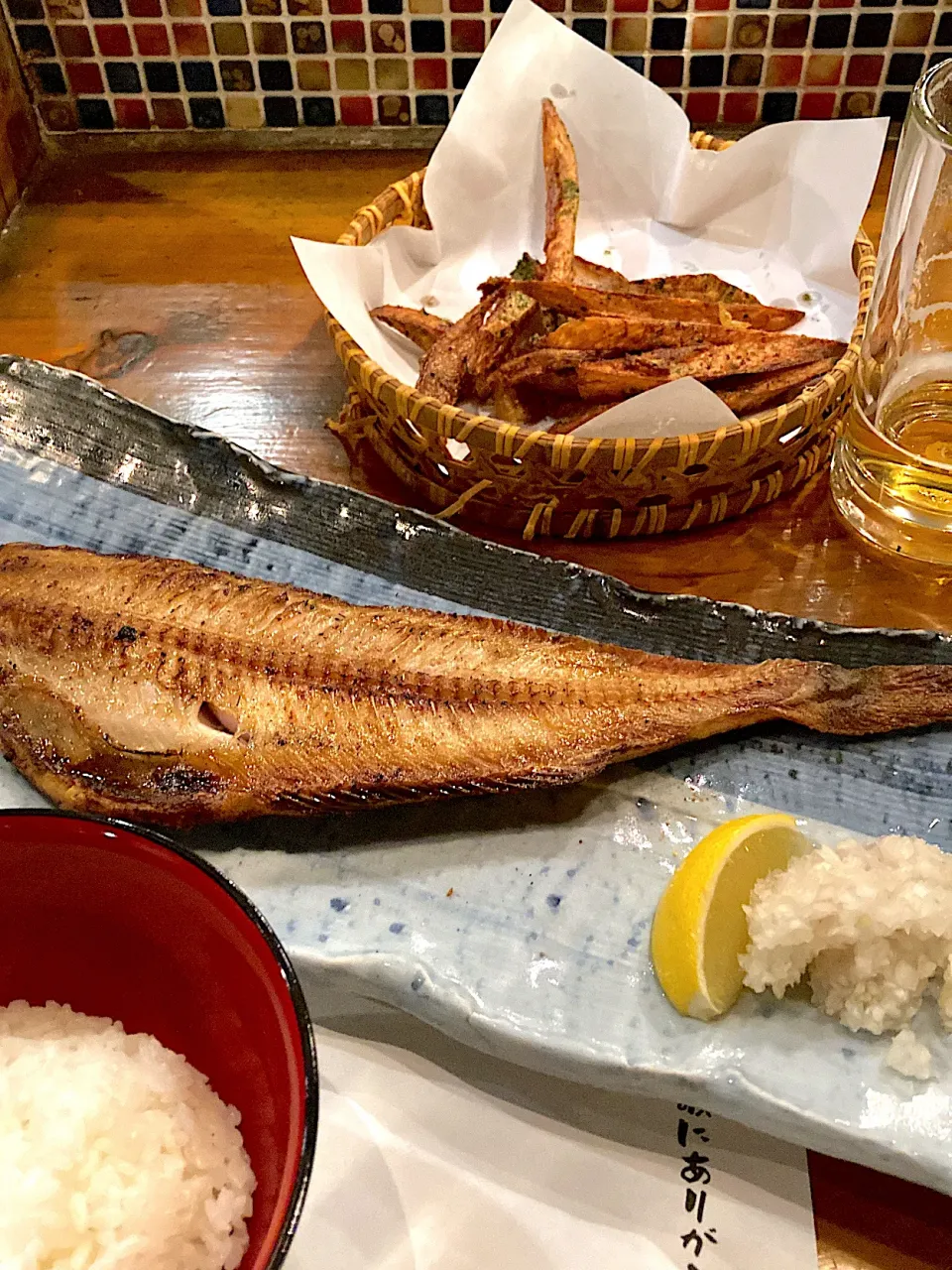 ホッケ半身と長芋のフライ|MIEKO 沼澤三永子さん