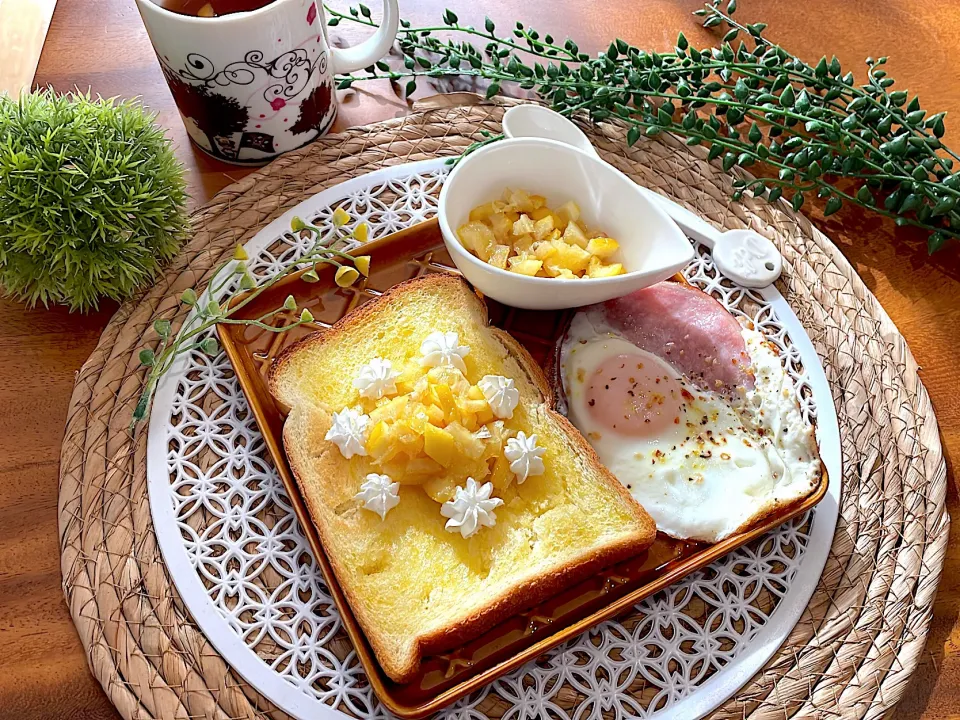 小田原産レモンのフレッシュ手作りジャムでモーニング( ˘͈ ᵕ ˘͈  )♡|🌼はなちゃん🌼さん