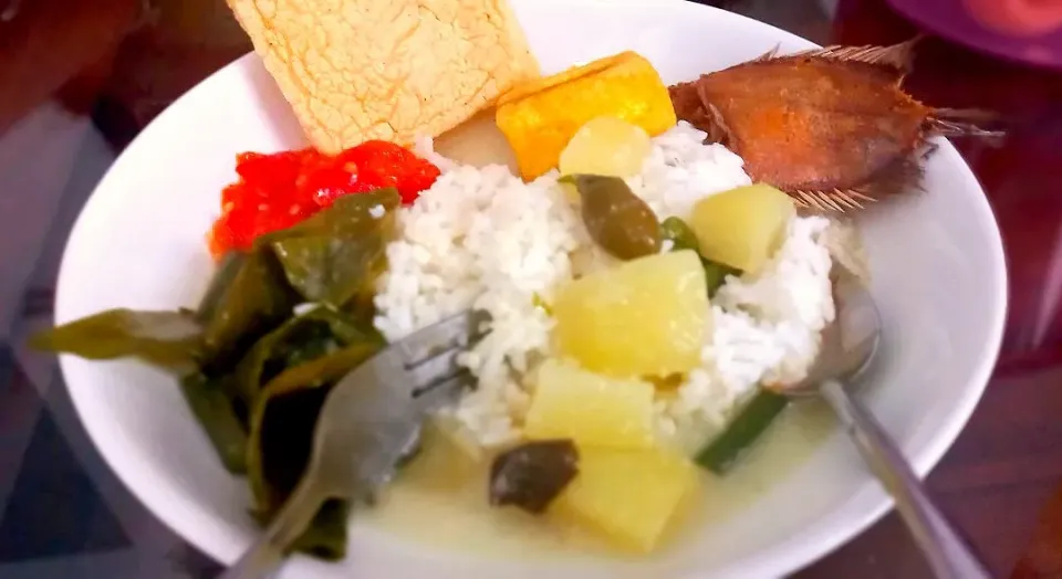 sayur lodeh ikan asin|chef bungさん