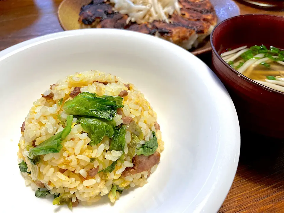 自家製鶏油と自家製焼豚で炒飯|n_nさん