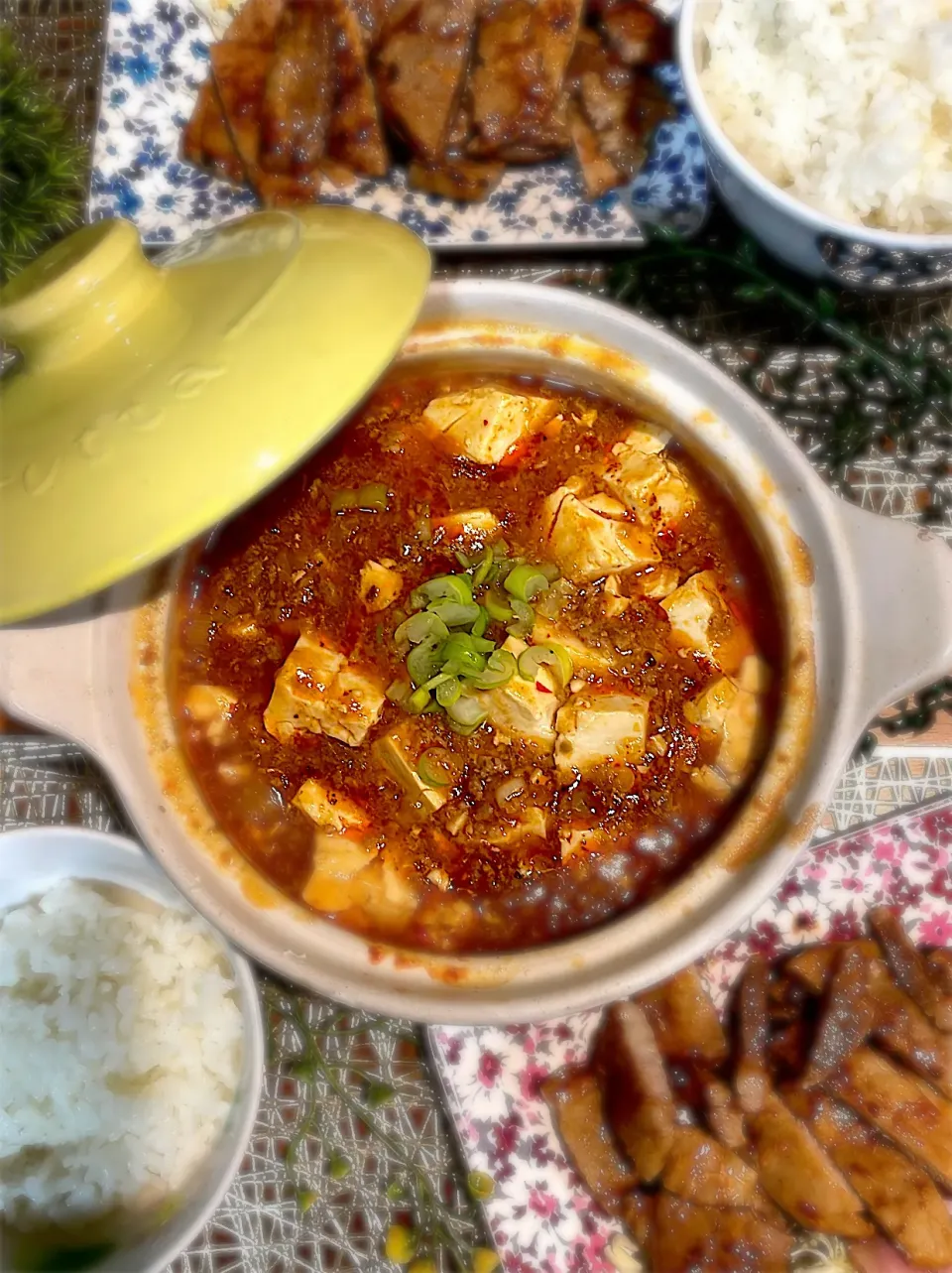 土鍋で熱々✧︎麻婆豆腐|🌼はなちゃん🌼さん