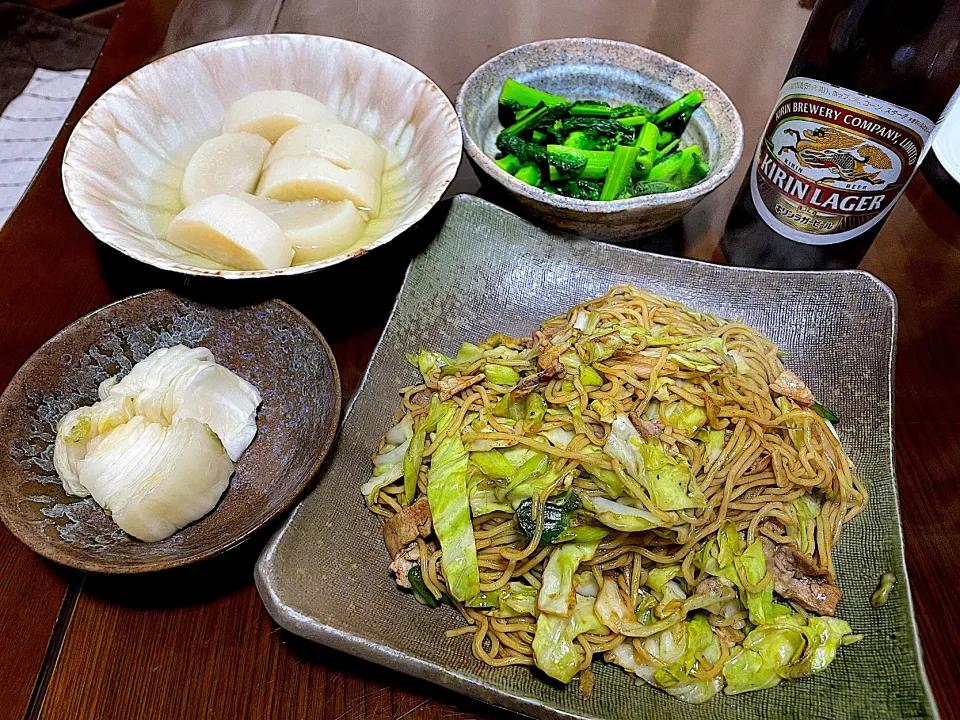 2023.1.22 焼きそばランチ🍻🍻🍻|ゆみずさん