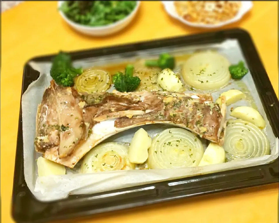 マグロ🐟️のカマのオーブン焼き|みりん。さん