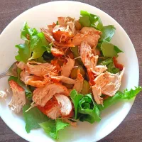 Snapdishの料理写真:airfryer chicken salad|Sallyさん