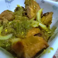 Snapdishの料理写真:Ayam sambal hijau.. |Eryn Kuberdiriさん