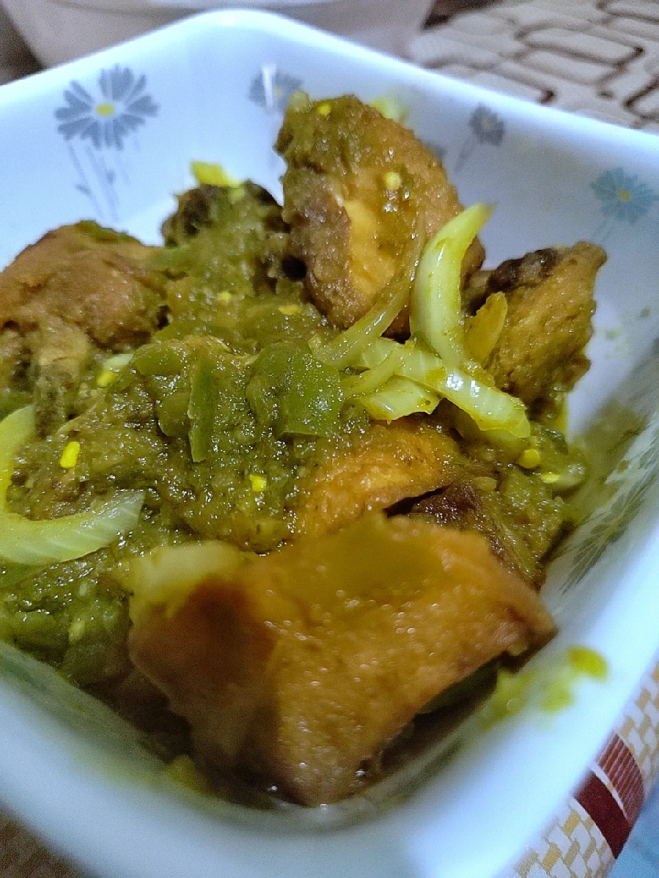 Ayam sambal hijau.. |Eryn Kuberdiriさん