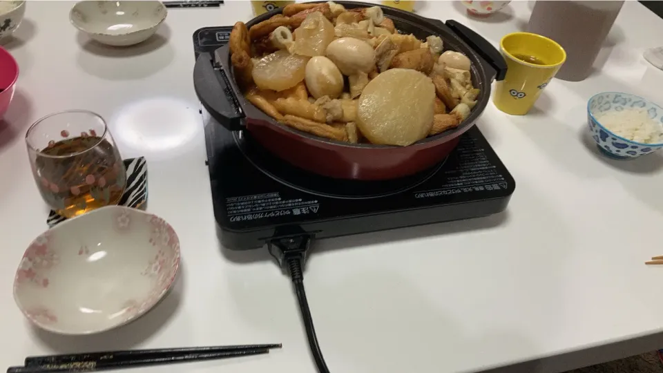 Snapdishの料理写真:晩御飯は「おでん」寒ーい(T ^ T)|Saharaさん