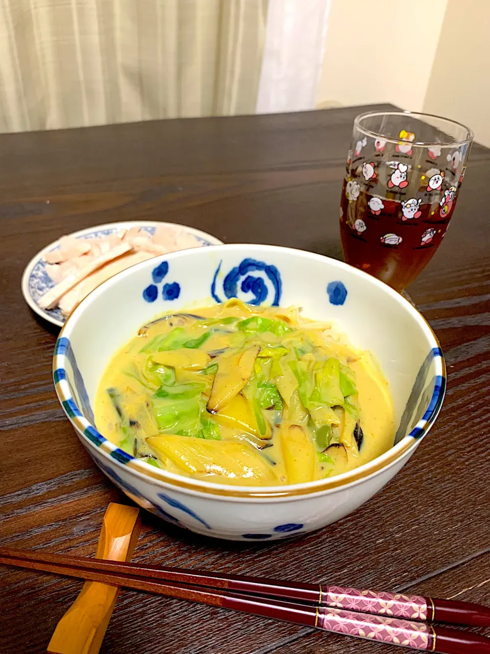 ミルクカレーうどん♪|かりんとうのヒゲさん