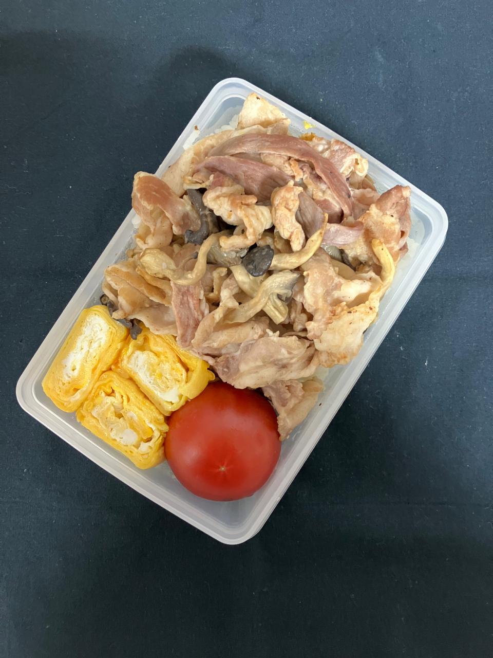 焼肉弁当　ネギ塩