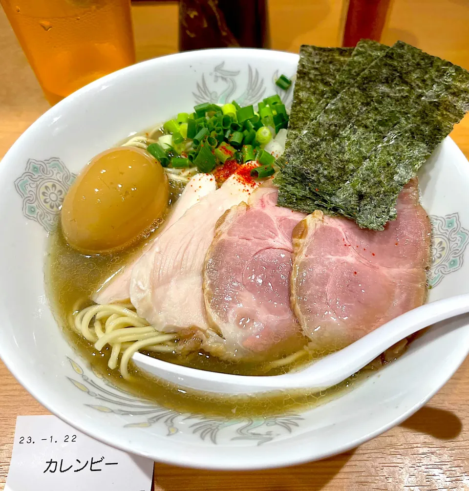 Snapdishの料理写真:かれんの煮干し特製ラーメン|Noriyuki Saitoさん