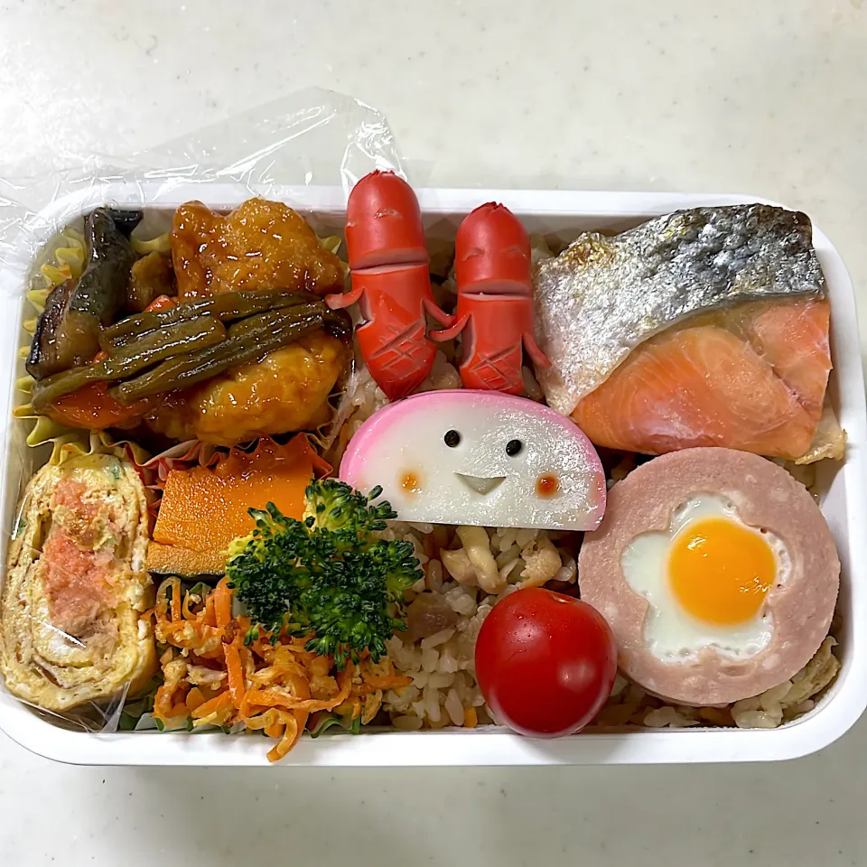 Snapdishの料理写真:2023年1月24日　オレ弁当♪|クッキングおやぢさん