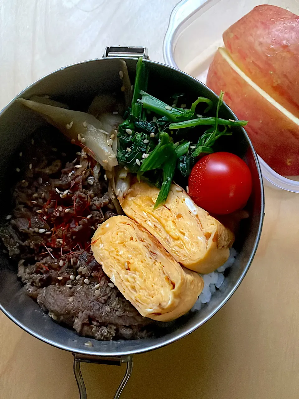 今日の中学生男子弁当🍱|はぴたさん