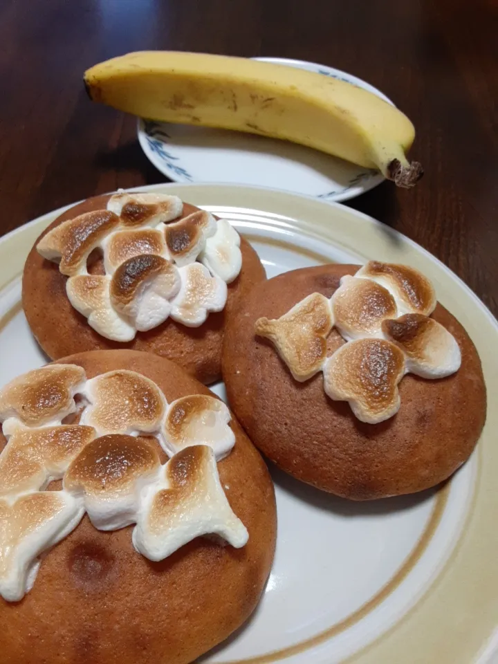 キャラメル風味のマシュマロでスモア|macchinaさん