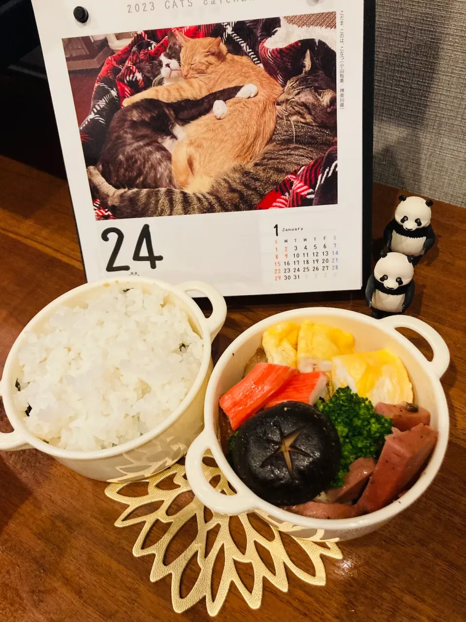 Snapdishの料理写真:20230124🍱今日の旦那さん弁当🍱|akiyo22さん