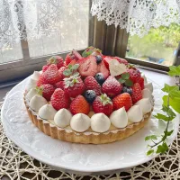 Snapdishの料理写真:苺のタルト🍓