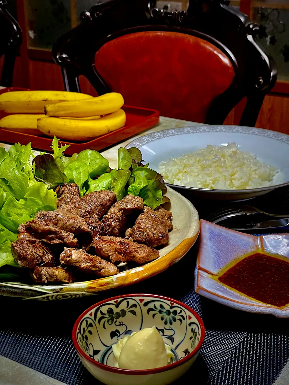 昼からがっつりステーキランチ✨✨✨ちょっと肉に飢えてたかも。😁|イチロッタさん