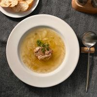 塩豚とフェンネルのスープ