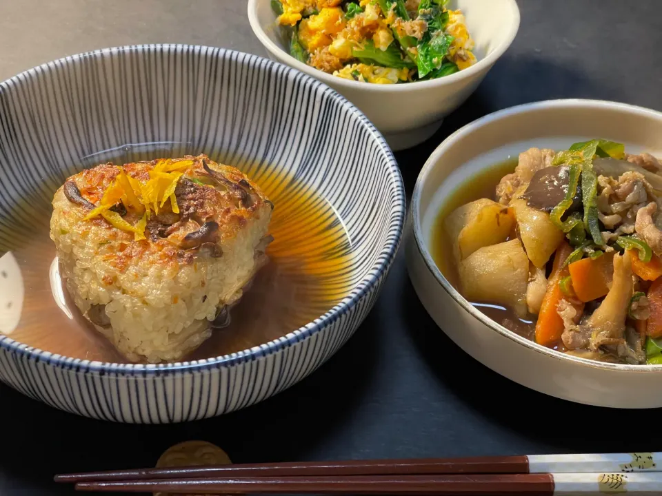 出汁焼きおにぎり|レオンさん