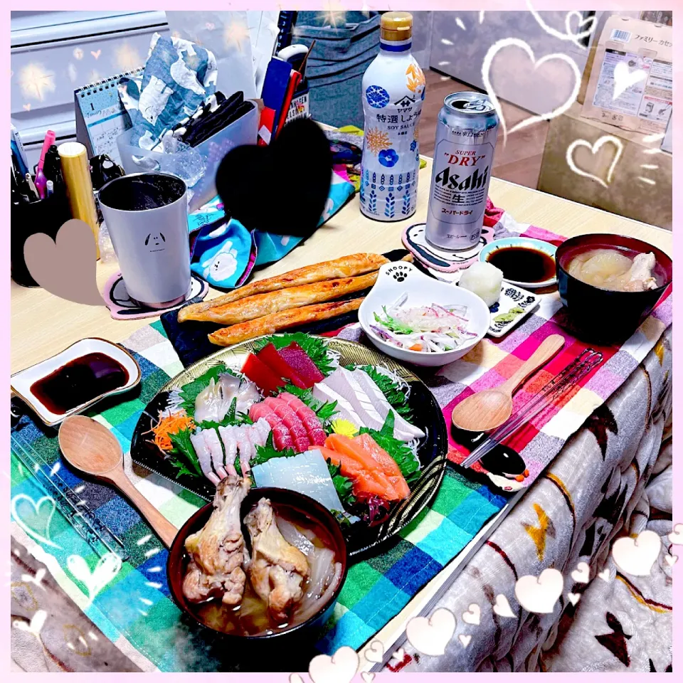 １／２４ ｔｕｅ 晩ごはん🍴＊○°|rinaronarさん