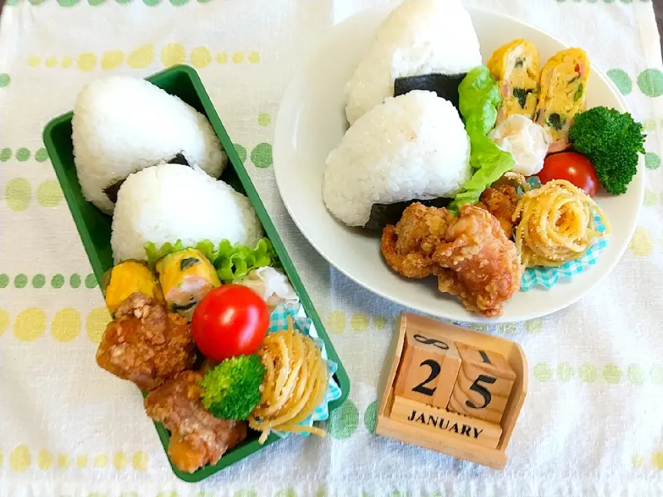 🍱今日の息子達のお弁当&置き弁|tomoさん