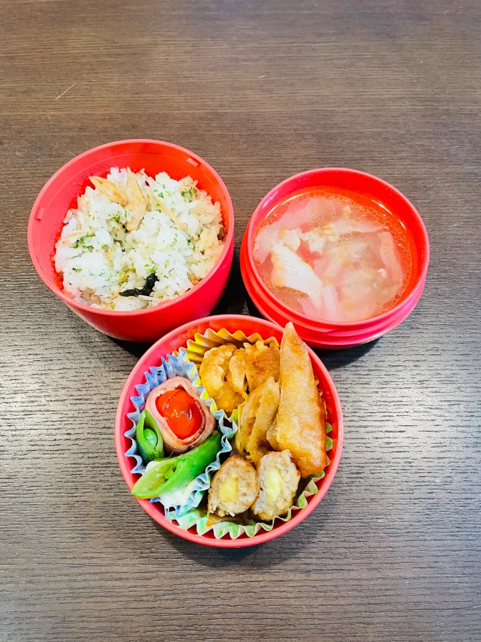 きのこご飯弁当|ちはるさん