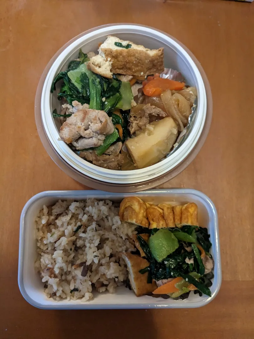 豚肉と厚揚げのチャンプルー弁当|こうさん