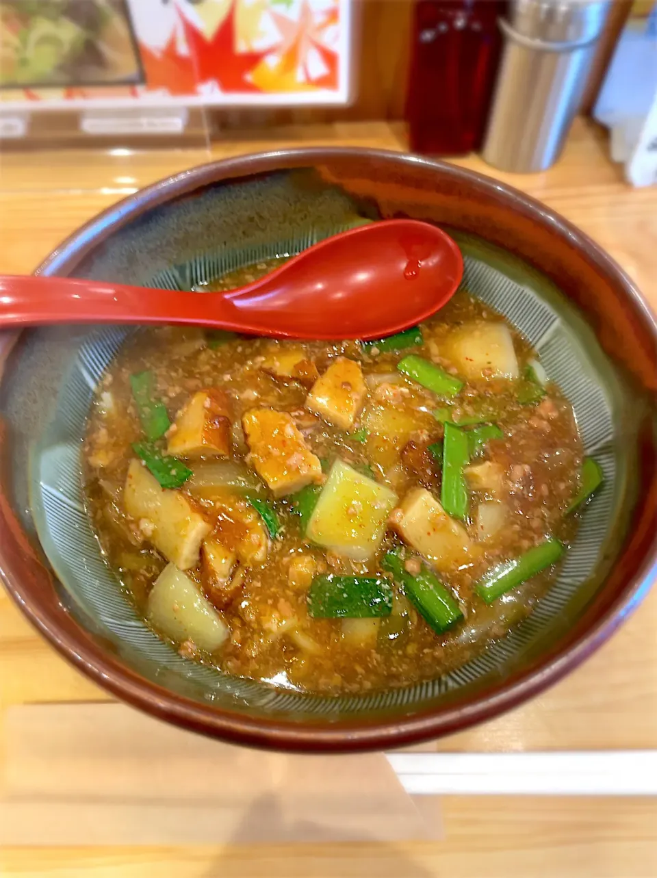 Snapdishの料理写真:雷々麺@あたりや食堂 谷中店|morimi32さん