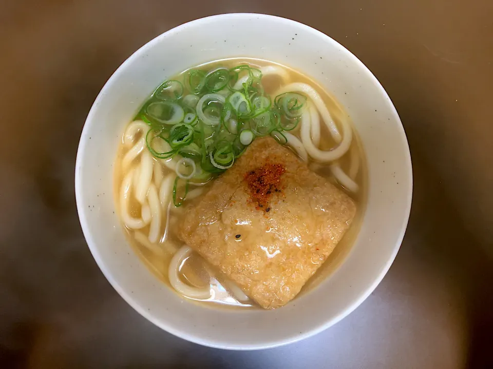 イシメン きつねうどん|ばーさんさん