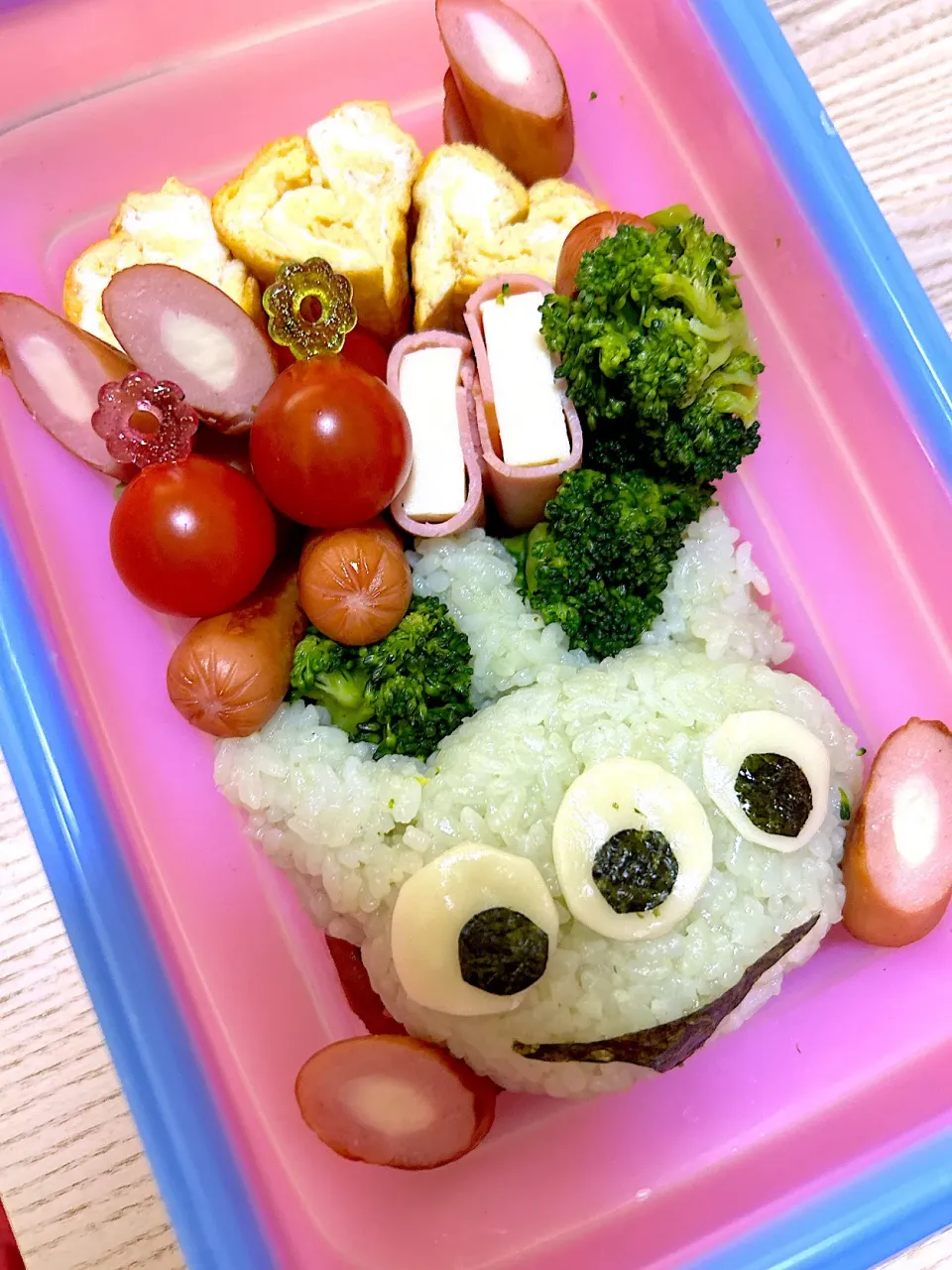 リトルグリーンメン弁当|ぁすかさん