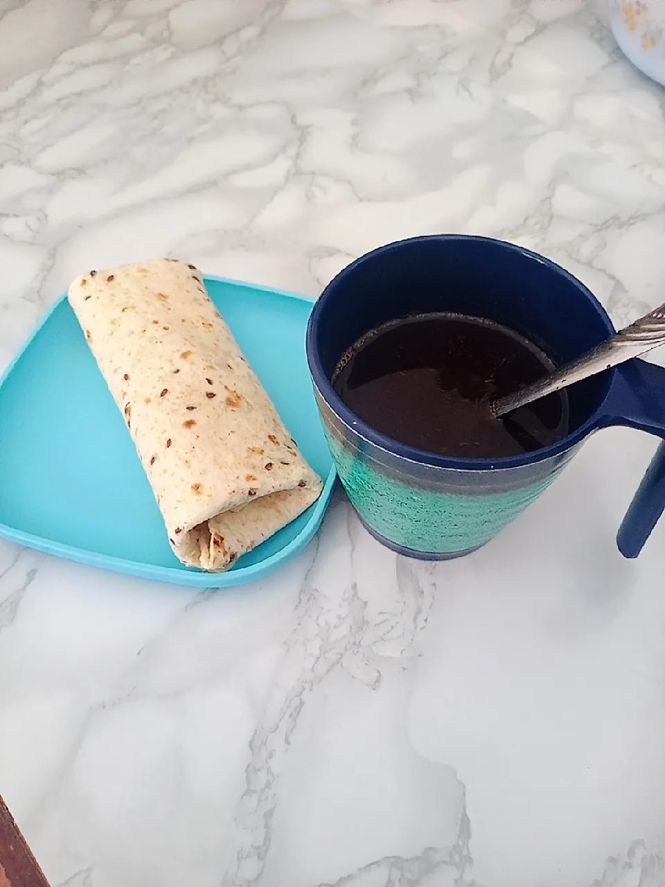 whole grain peanut banana wrap|lynda afandyさん