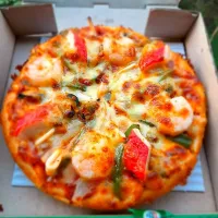 Snapdishの料理写真:#Seafood 🍕 Pizza|Shwe Htetさん