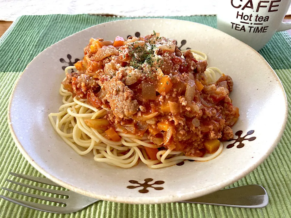 ＊ミートソーススパゲッティー🍝＊|＊抹茶＊さん