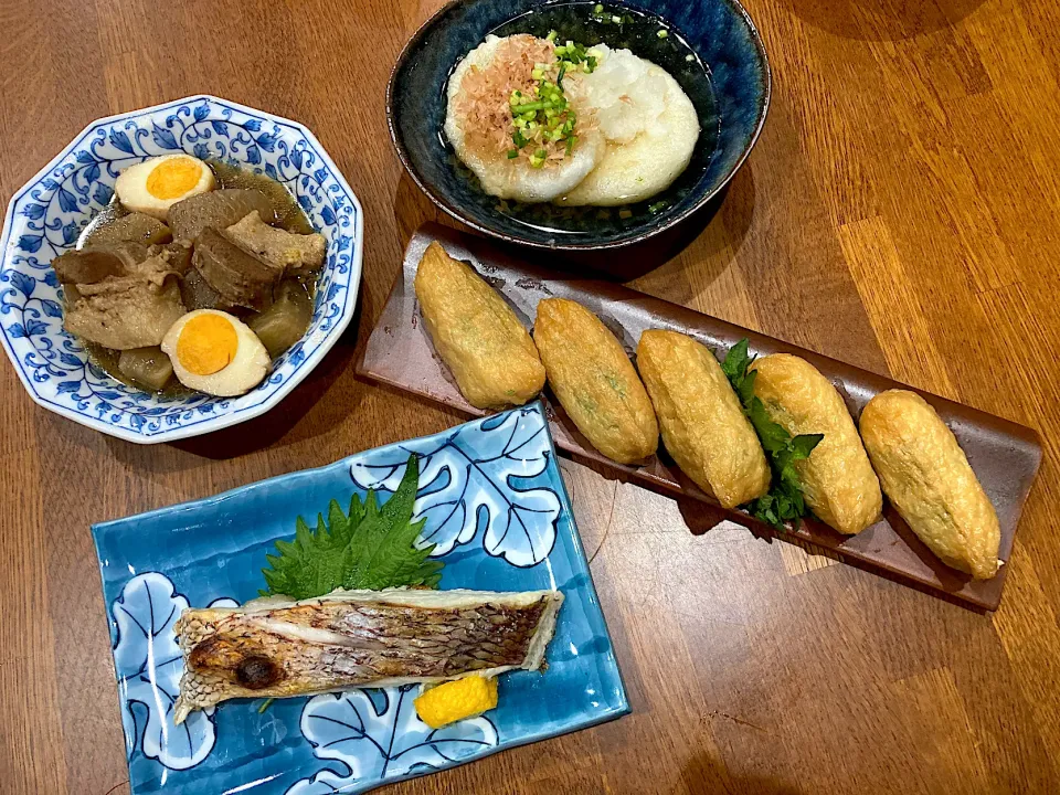 Snapdishの料理写真:土曜の夜の晩ご飯|sakuramochiさん