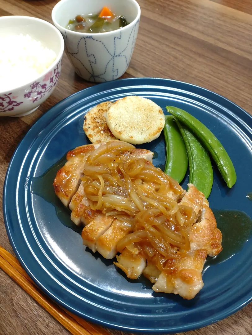 豚ロースでレモンステーキ|ゆりちさん