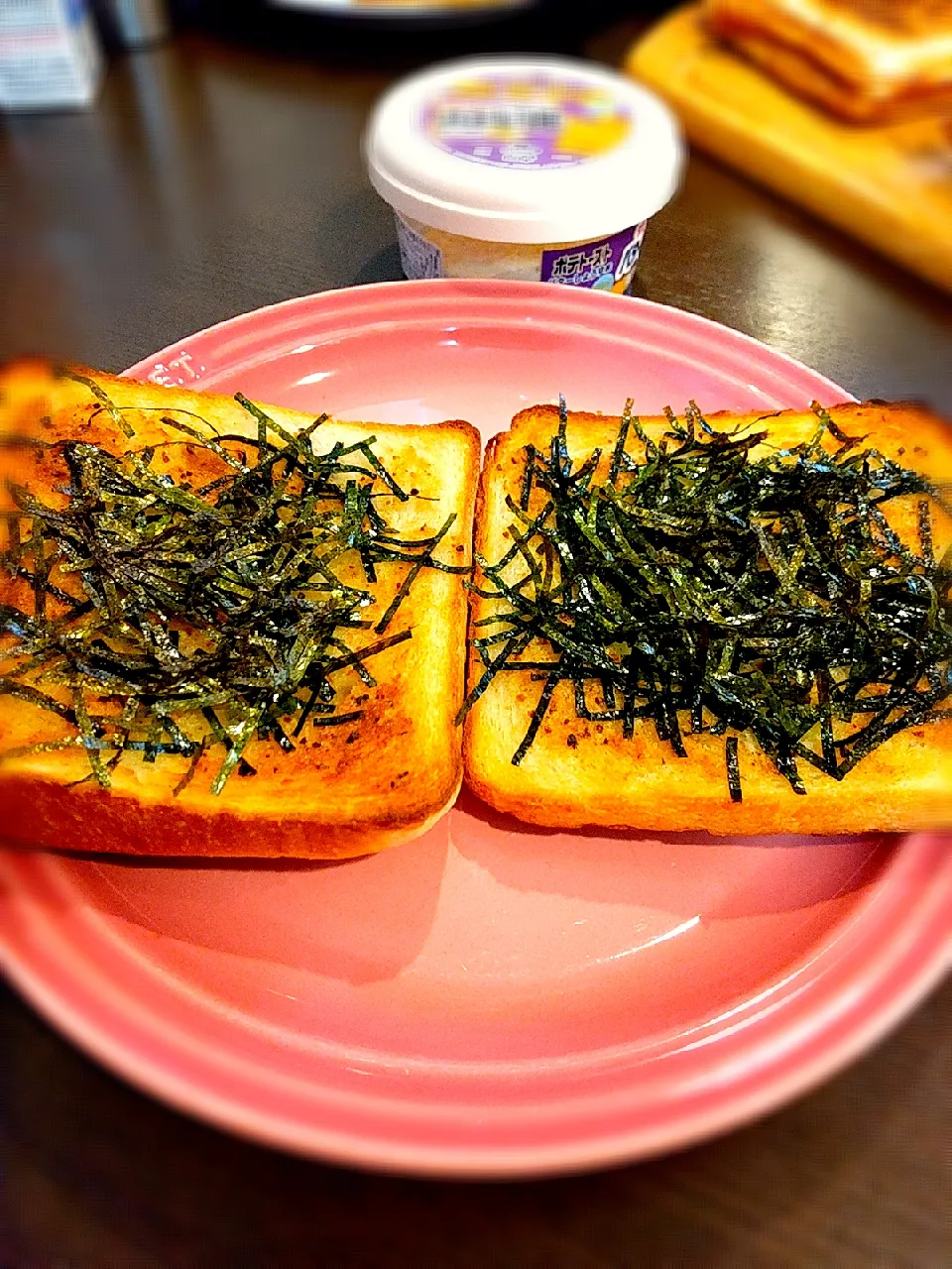 のりバターしょうゆトースト|Rieさん