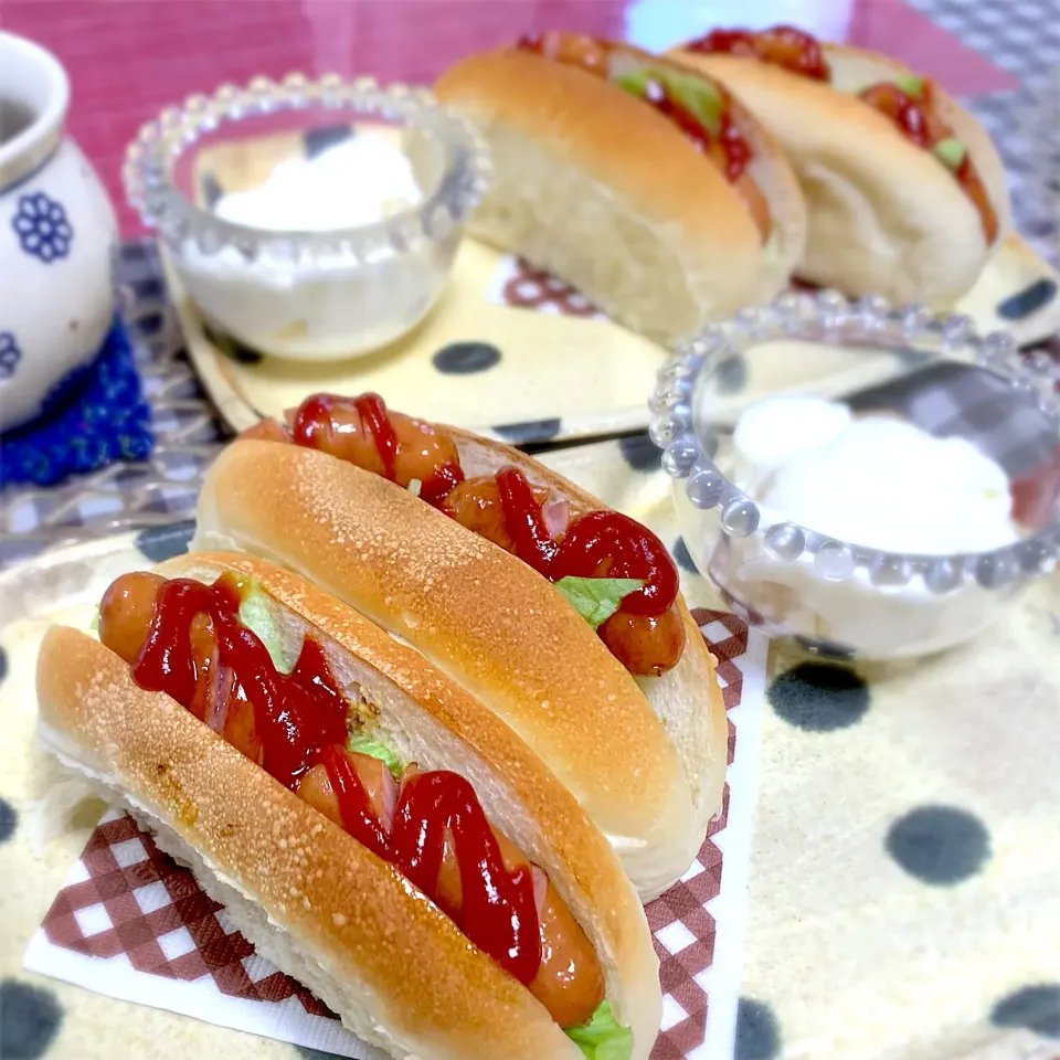 Snapdishの料理写真:🍞ホットドッグ🍞|AquaRikoさん