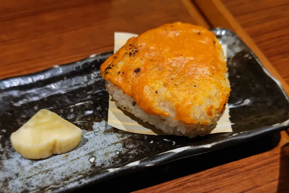 ウニ焼きおにぎり|哲さん