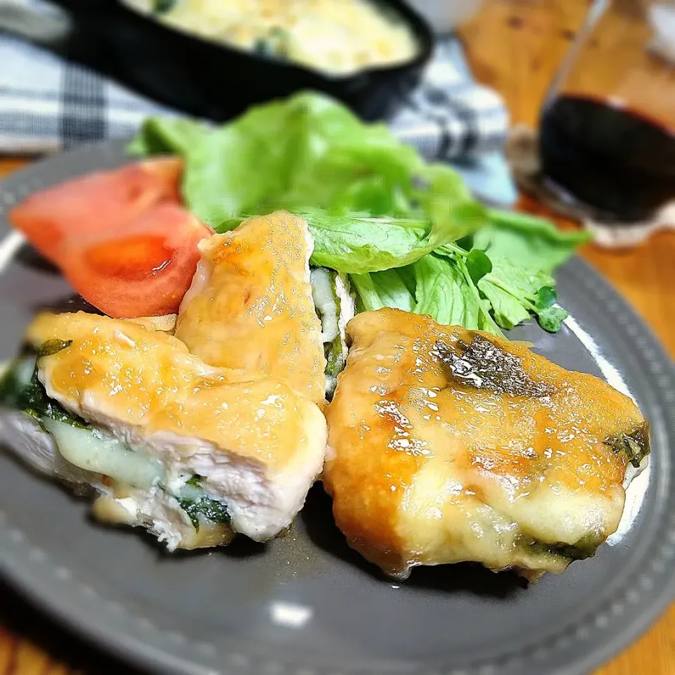 ささみの紫蘇チーズ照り焼き|とまと🍅さん