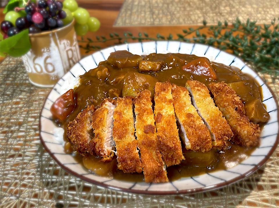 今夜はカツカレー🍛🌙⭐️