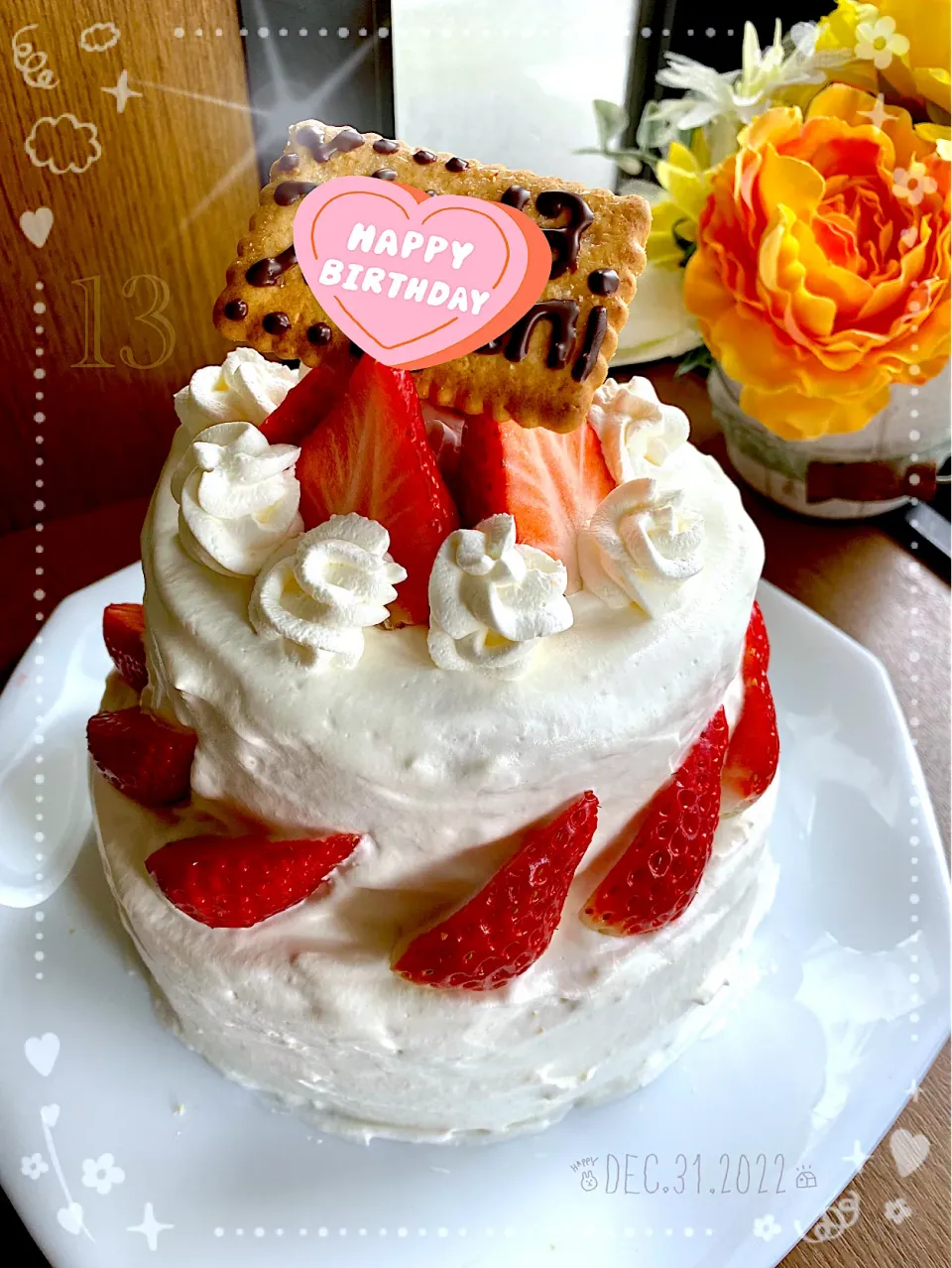 最愛の息子のbirthday cake🎂|はやちんさん