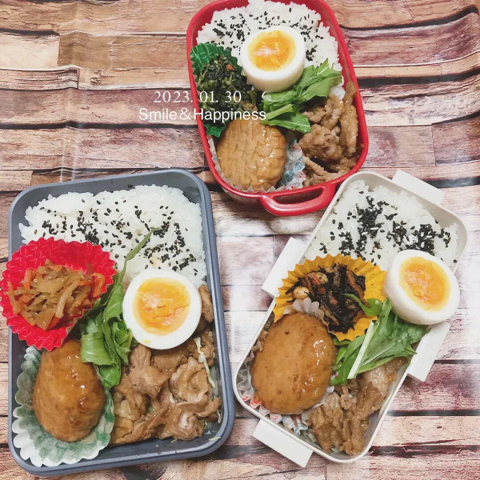 3人弁当😁|Rie Naganoさん