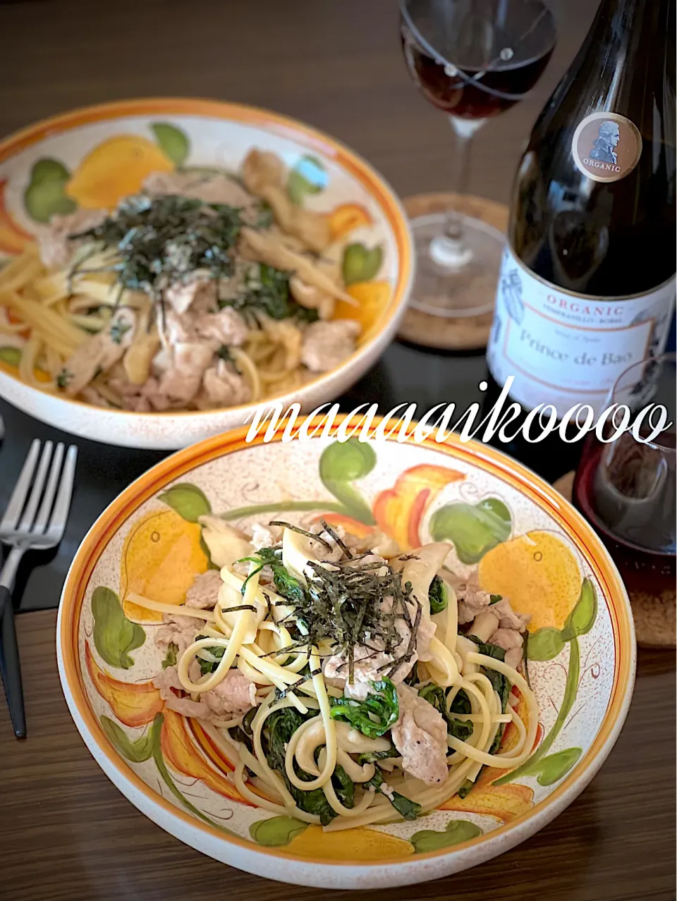 Snapdishの料理写真:和風パスタランチ🍝|マイコさん